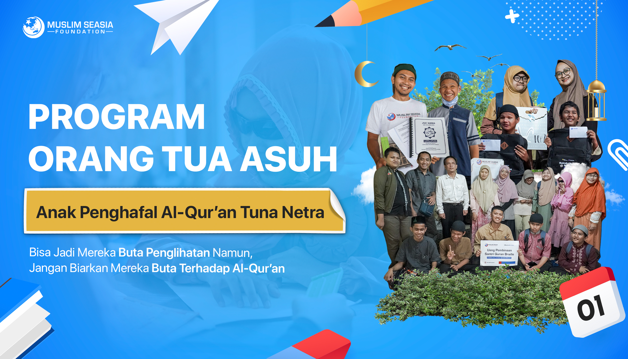 Program Orang Tua Asuh untuk Anak Penghafal Qur'an