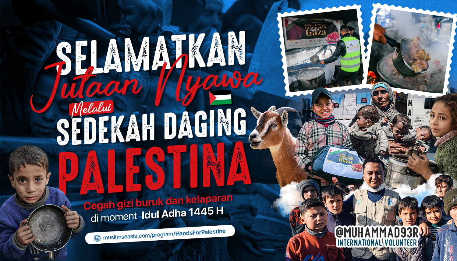 Sedekah Daging untuk Gaza Palestina