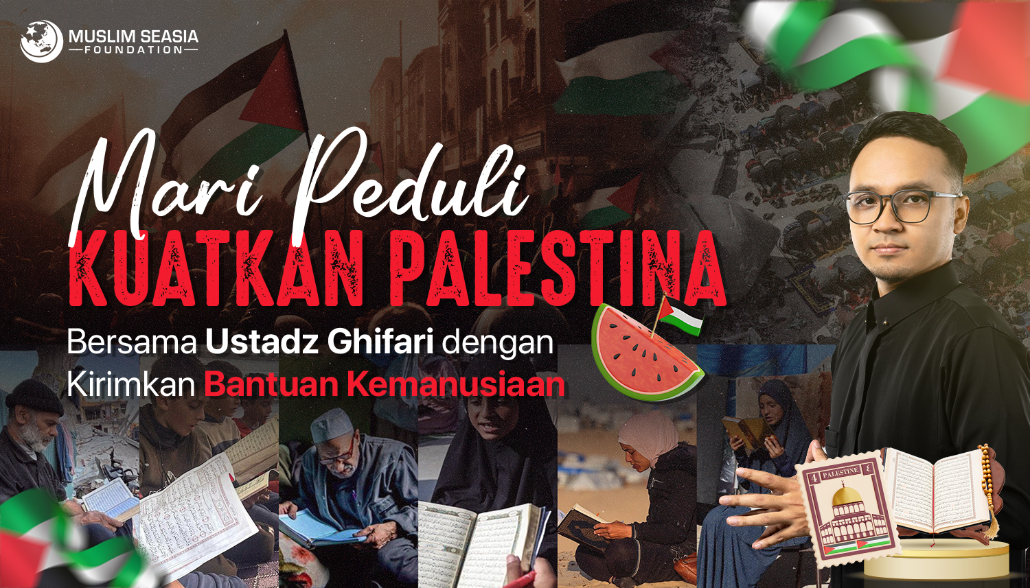 Bantuan Palestina Bersama Ustadz Ghifari