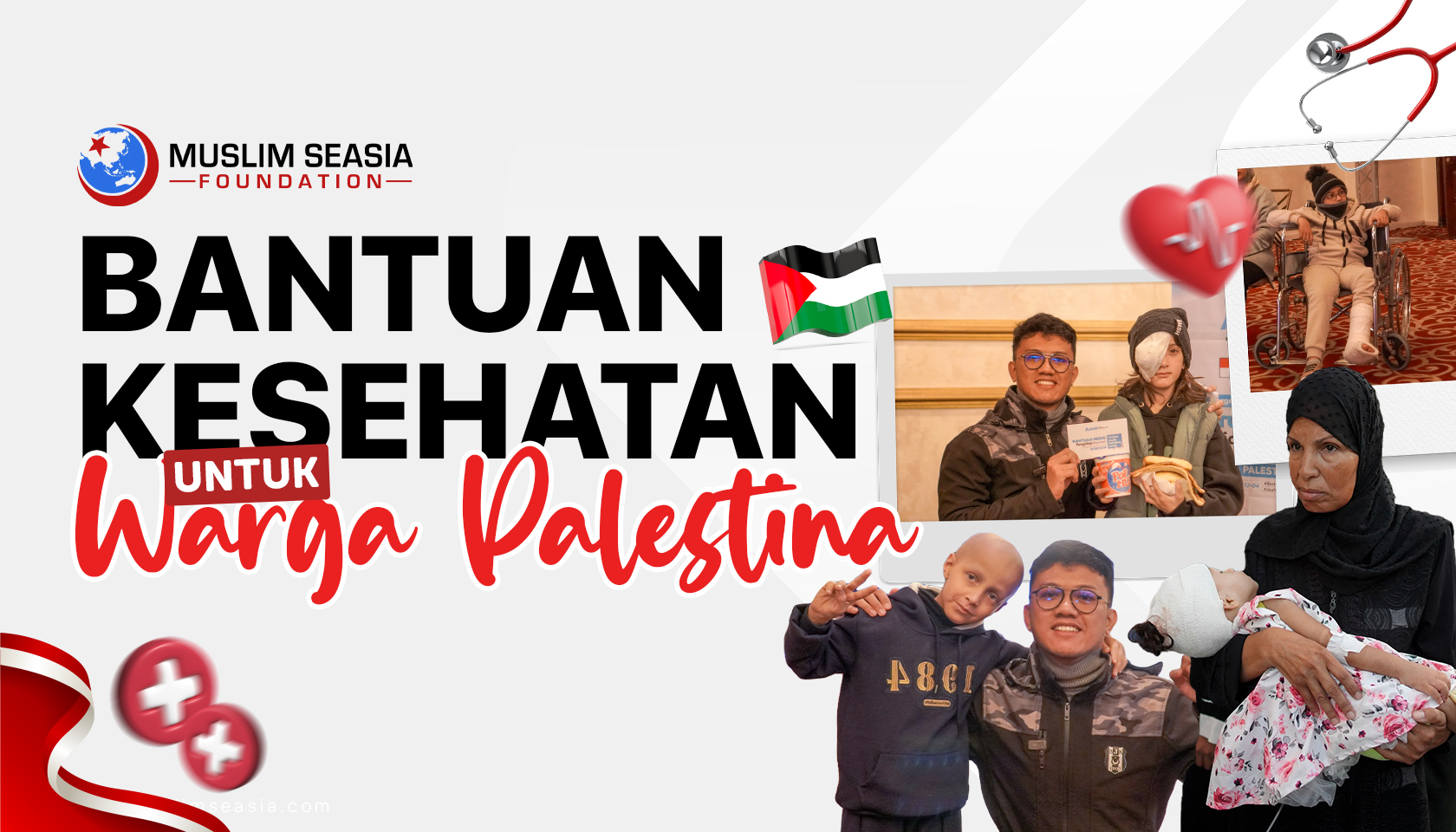 Bantuan Kesehatan untuk Pengungsi Palestina ❤️