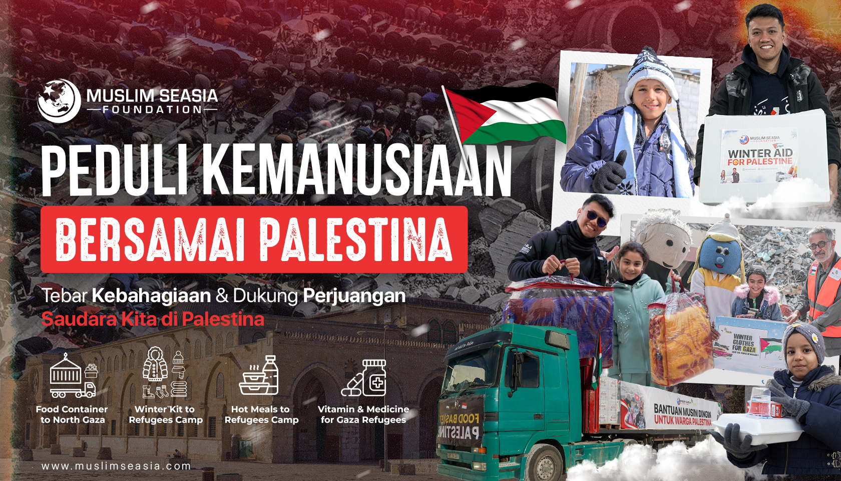 Bantuan Kemanusiaan untuk Palestina 🇵🇸