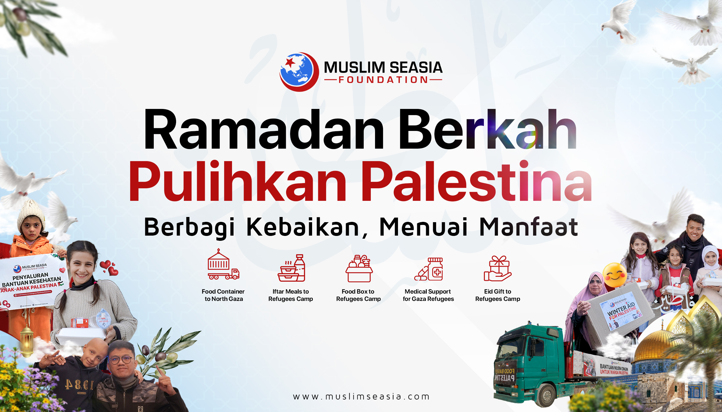 Bersama Pulihkan Palestina di Bulan Ramadan 🇵🇸