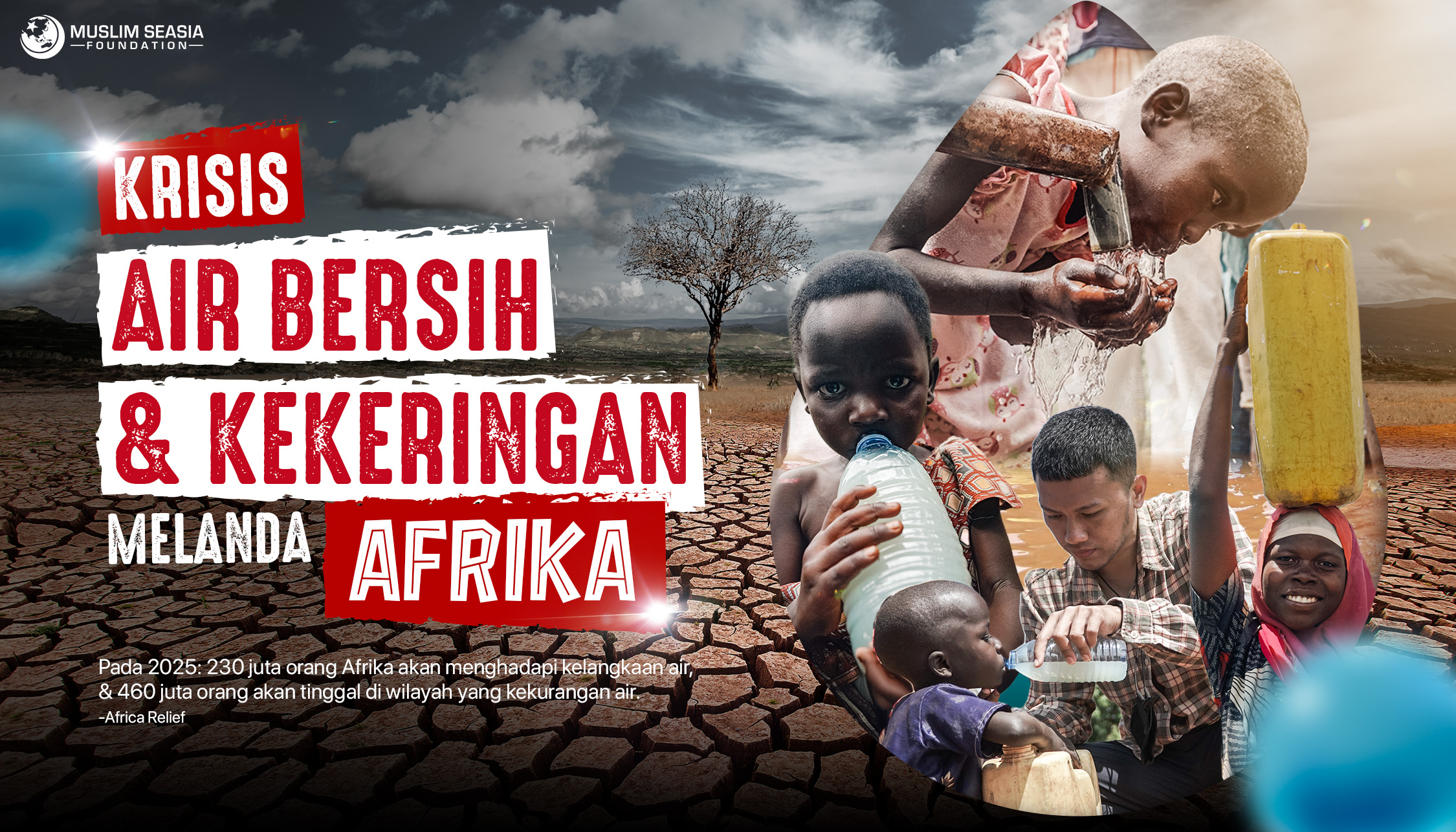 Alirkan Pahala Jariyah Dengan Bangun Sumur di Afrika