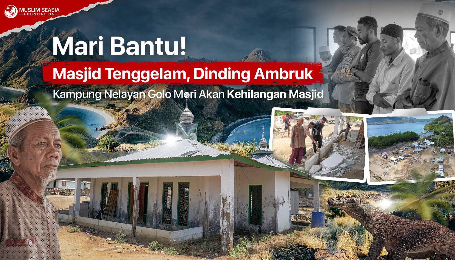 Selamatkan Masjid Nur Iman di Surga Labuan Bajo, NTT 🇮🇩