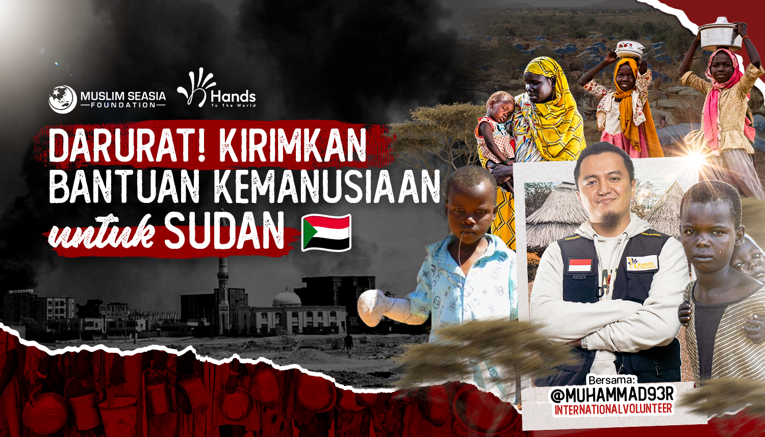Bantuan untuk Krisis Kemanusiaan di Sudan 🇸🇩