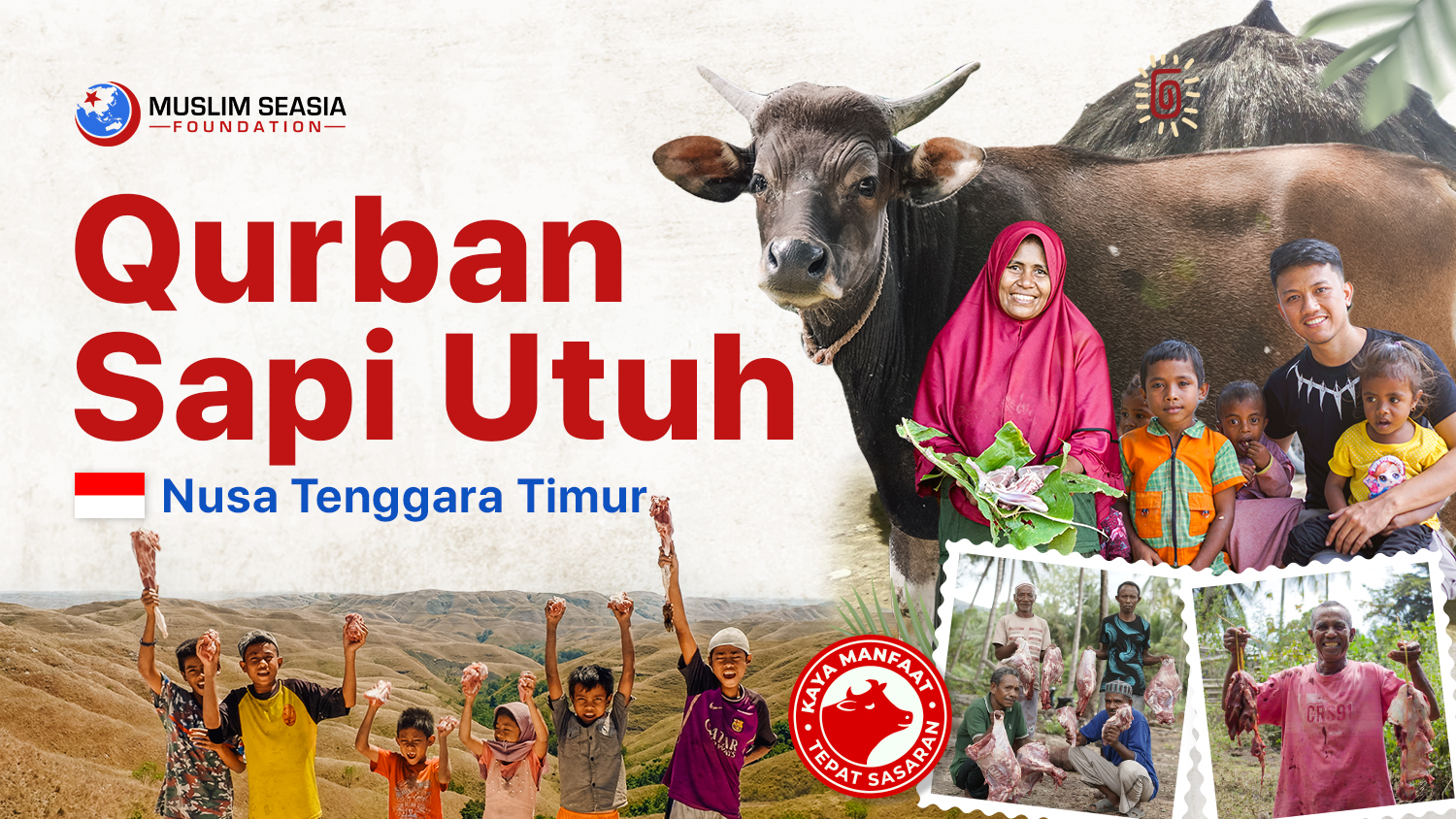 Qurban Sapi Pedalaman NTT